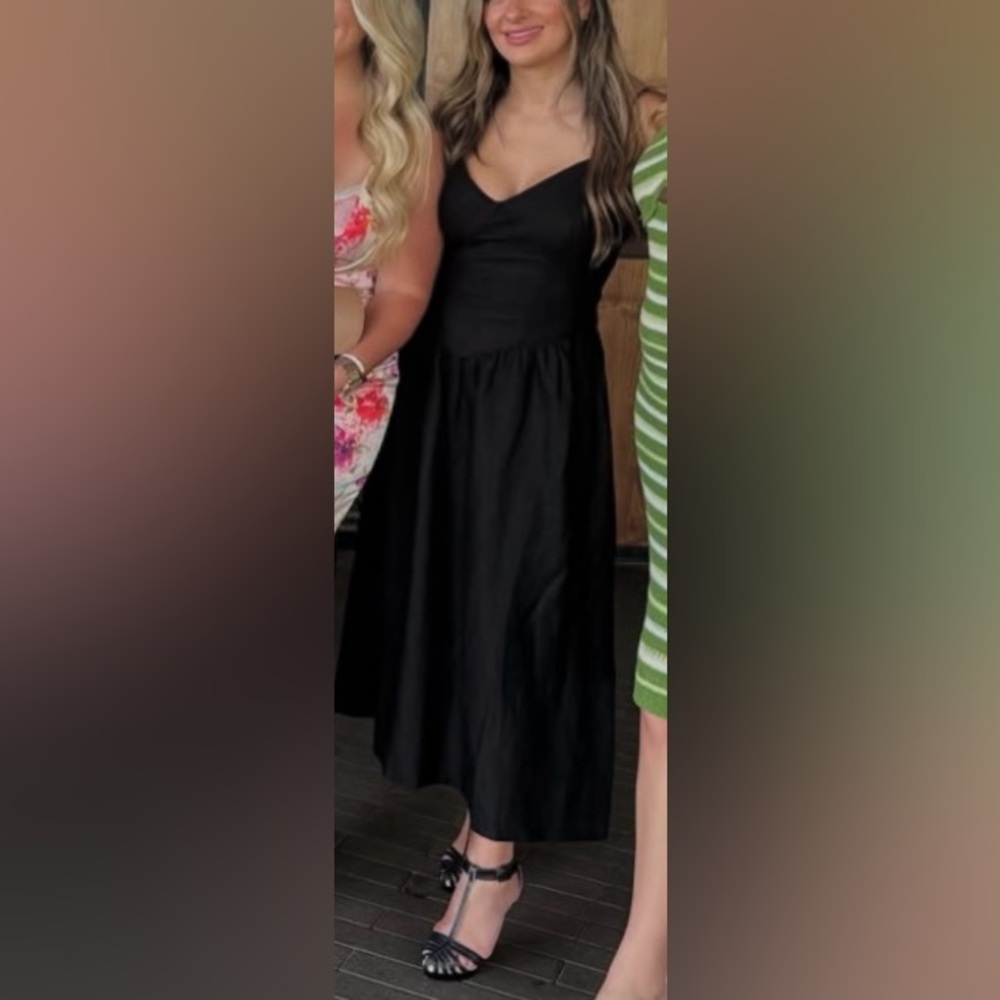 House of Harlow drop waist maxi dress